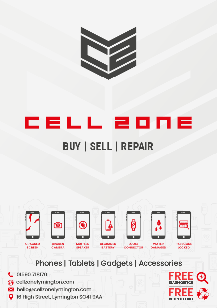 Cell Zone Repair Services - Cracked Screen, Broken Camera, Muffled Speaker, Degraded Battery, Loose Connector, Water Damaged, Passcode Locked