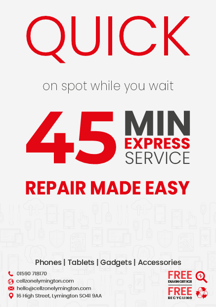 Quick 45 Min Express Service - Repair Made Easy