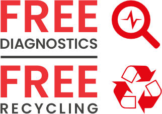 FREE DIAGNOSTICS FREE RECYCLING
